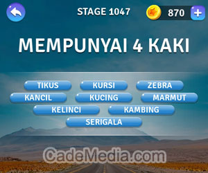 Kunci Jawaban Teka-Teki Kata Stage 1047