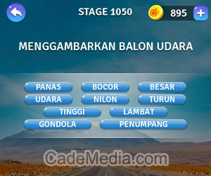 Kunci Jawaban Teka-Teki Kata Stage 1050