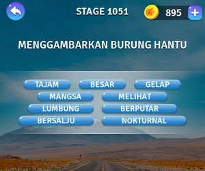 Kunci Jawaban Teka-Teki Kata Stage 1051