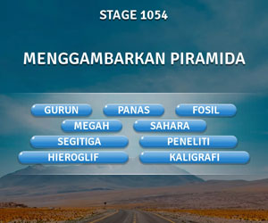 Kunci Jawaban Teka-Teki Kata Stage 1054