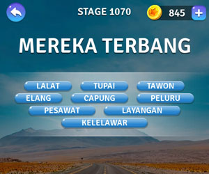 Kunci Jawaban Teka-Teki Kata Stage 1070