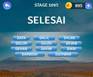 Kunci Jawaban Teka-Teki Kata Stage 1095