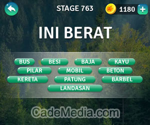 Kunci Jawaban Teka-Teki Kata Stage 763