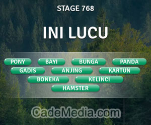 Kunci Jawaban Teka-Teki Kata Stage 768