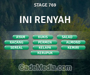 Kunci Jawaban Teka-Teki Kata Stage 769