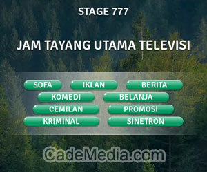 Kunci Jawaban Teka-Teki Kata Stage 777