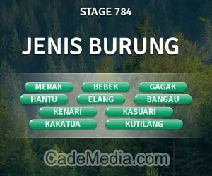 Kunci Jawaban Teka-Teki Kata Stage 784