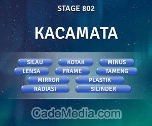 Kunci Jawaban Teka-Teki Kata Stage 802