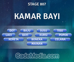 Kunci Jawaban Teka-Teki Kata Stage 807