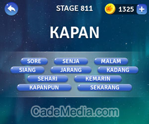 Kunci Jawaban Teka-Teki Kata Stage 811