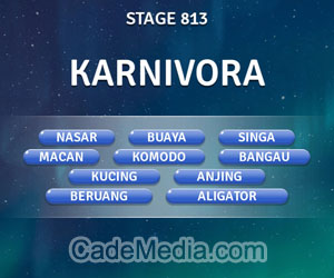 Kunci Jawaban Teka-Teki Kata Stage 813