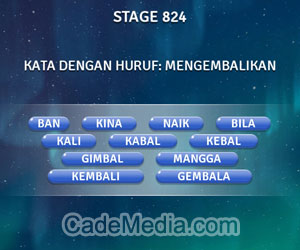 Kunci Jawaban Teka-Teki Kata Stage 824