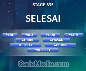 Kunci Jawaban Teka-Teki Kata Stage 835