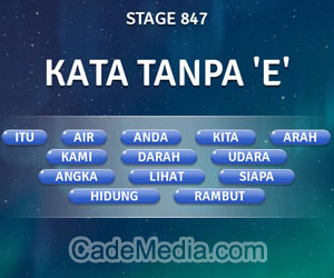 Kunci Jawaban Teka-Teki Kata Stage 847