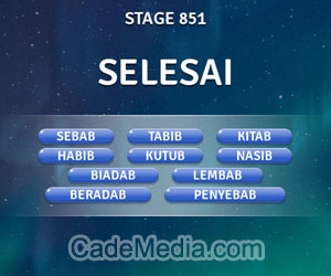 Kunci Jawaban Teka-Teki Kata Stage 851