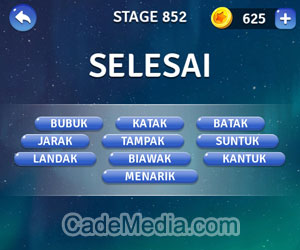 Kunci Jawaban Teka-Teki Kata Stage 852