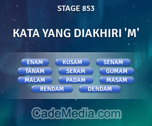 Kunci Jawaban Teka-Teki Kata Stage 853