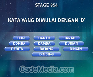 Kunci Jawaban Teka-Teki Kata Stage 854