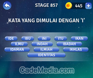 Kunci Jawaban Teka-Teki Kata Stage 857