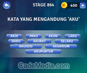 Kunci Jawaban Teka-Teki Kata Stage 864