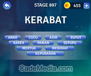 Kunci Jawaban Teka-Teki Kata Stage 897