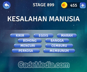 Kunci Jawaban Teka-Teki Kata Stage 899