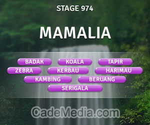 Kunci Jawaban Teka-Teki Kata Stage 974