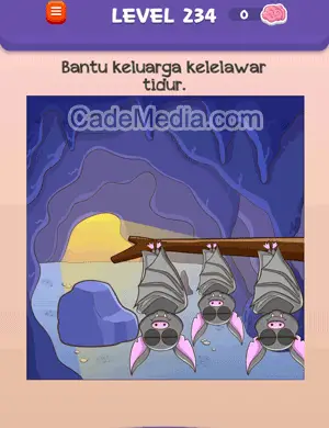 Kunci Jawaban Braindom 3 Level 234