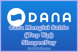 Cara Mengisi Saldo (Top Up) ShopeePay Lewat DANA