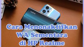 Cara Menonaktifkan WhatsApp (Off WA) Sementara di HP Realme