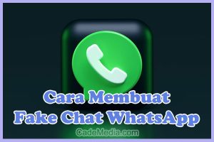 Cara Membuat Fake Chat WhatsApp iPhone