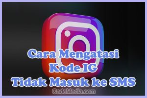 Cara Mengatasi Kode Konfirmasi Instagram Tidak Masuk ke SMS