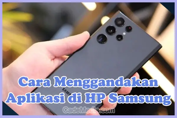 Cara Menggandakan Aplikasi di HP Samsung A12, A03s, A02, A20, M12, A13, J2 Prime