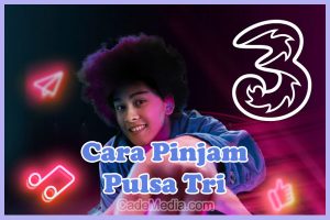 Cara Pinjam Pulsa Tri (3) Lewat SMS, Aplikasi Bima+ dan Kode Dial