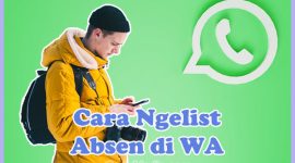 Cara Mengisi Daftar Absensi di WhatsApp