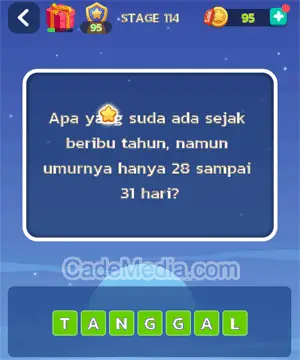 Kunci Jawaban Letak Otak Stage 114