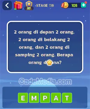 Kunci Jawaban Letak Otak Stage 116