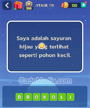 Kunci Jawaban Letak Otak Stage 119