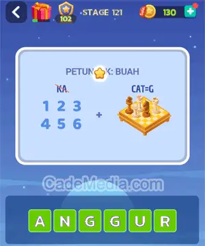 Kunci Jawaban Letak Otak Stage 121