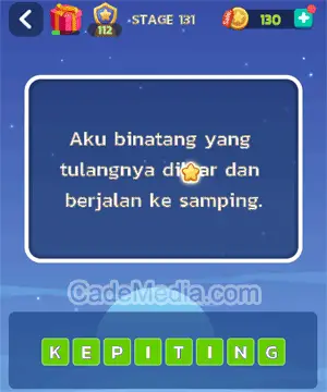 Kunci Jawaban Letak Otak Stage 131