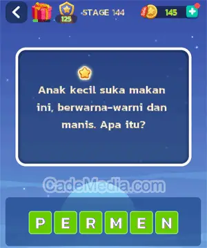 Kunci Jawaban Letak Otak Stage 144