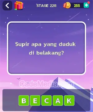 Kunci Jawaban Letak Otak Stage 228