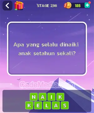 Kunci Jawaban Letak Otak Stage 236