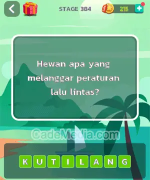 Kunci Jawaban Letak Otak Stage 384