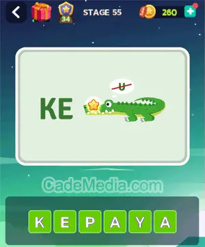 Kunci Jawaban Letak Otak Stage 55