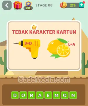 Kunci Jawaban Letak Otak Stage 88