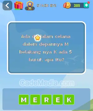  Kunci Jawaban Letak Otak Stage 672