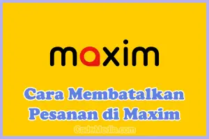 Cancel Order Maxim