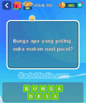 Kunci Jawaban Letak Otak Level 789