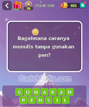 Kunci Jawaban Letak Otak Stage 890